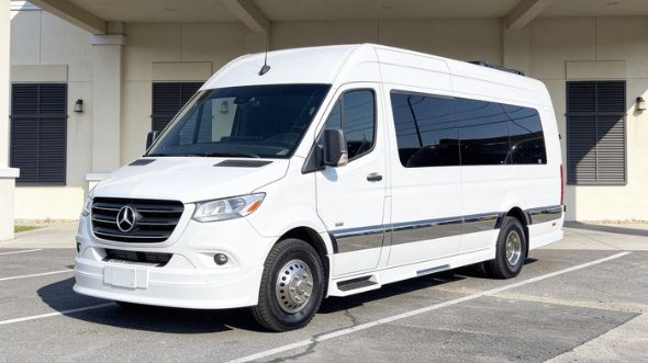 bellevue wedding sprinter van rental