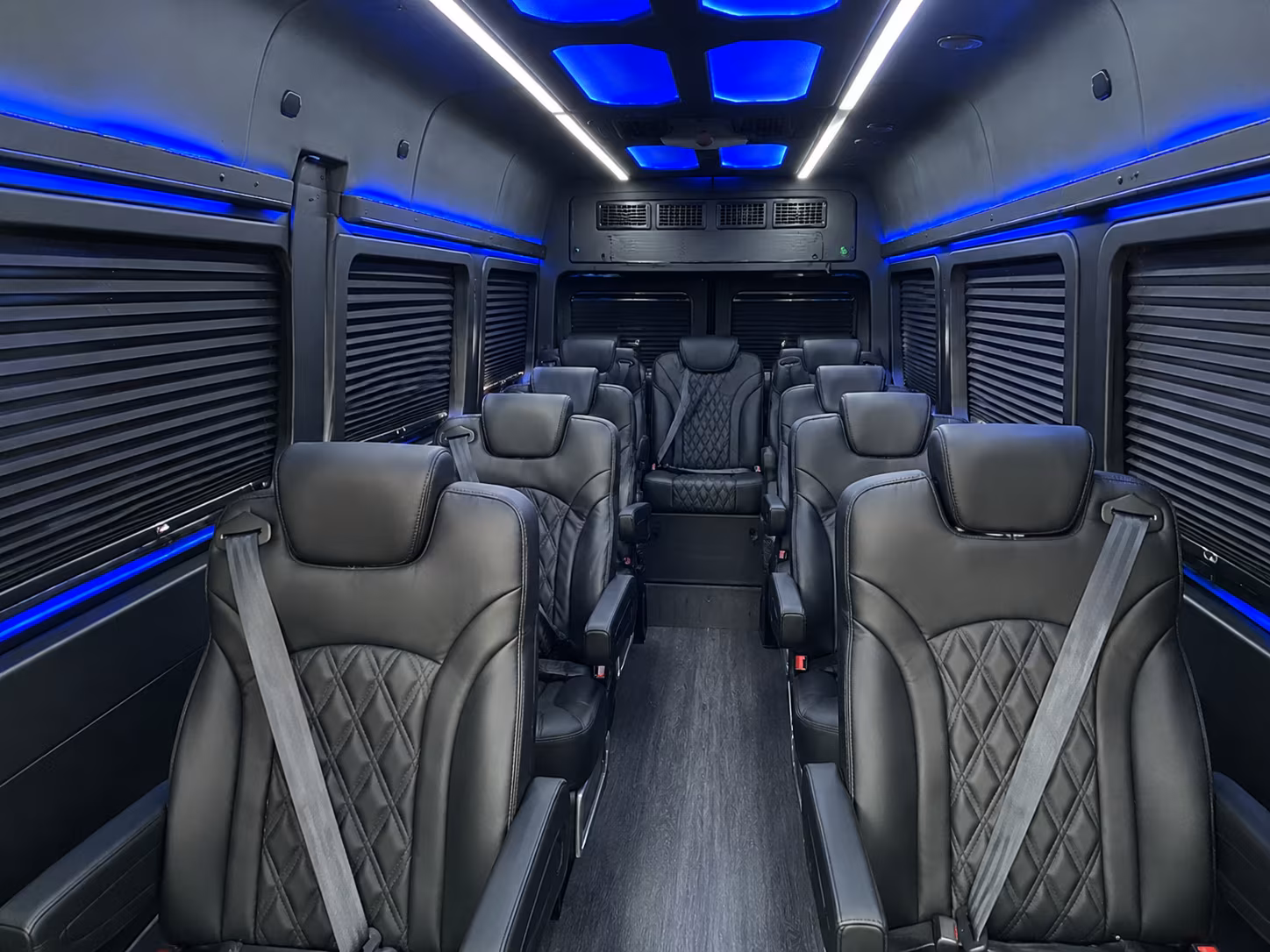12 passenger sprinter van inside