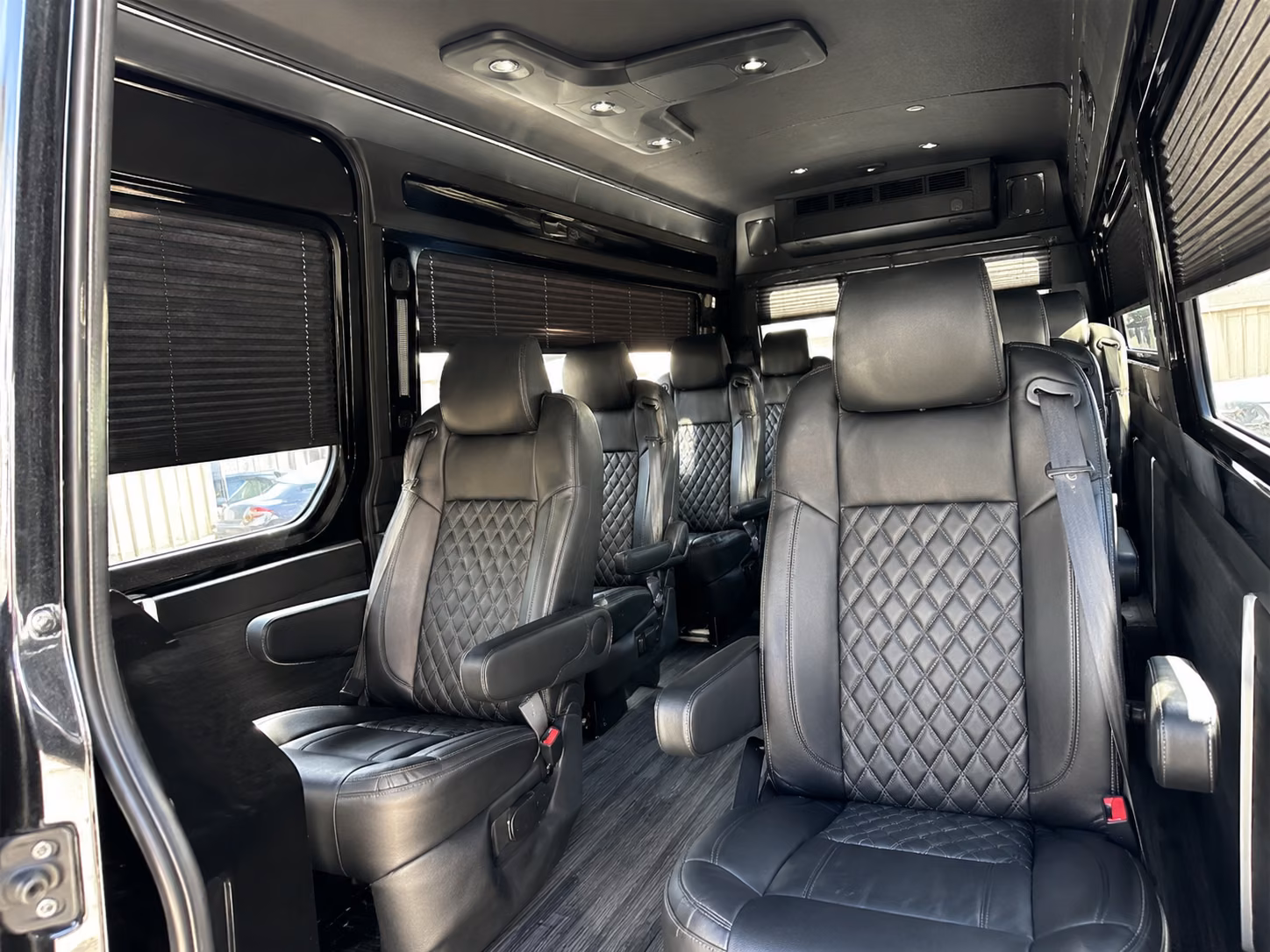 20 passenger sprinter van inside