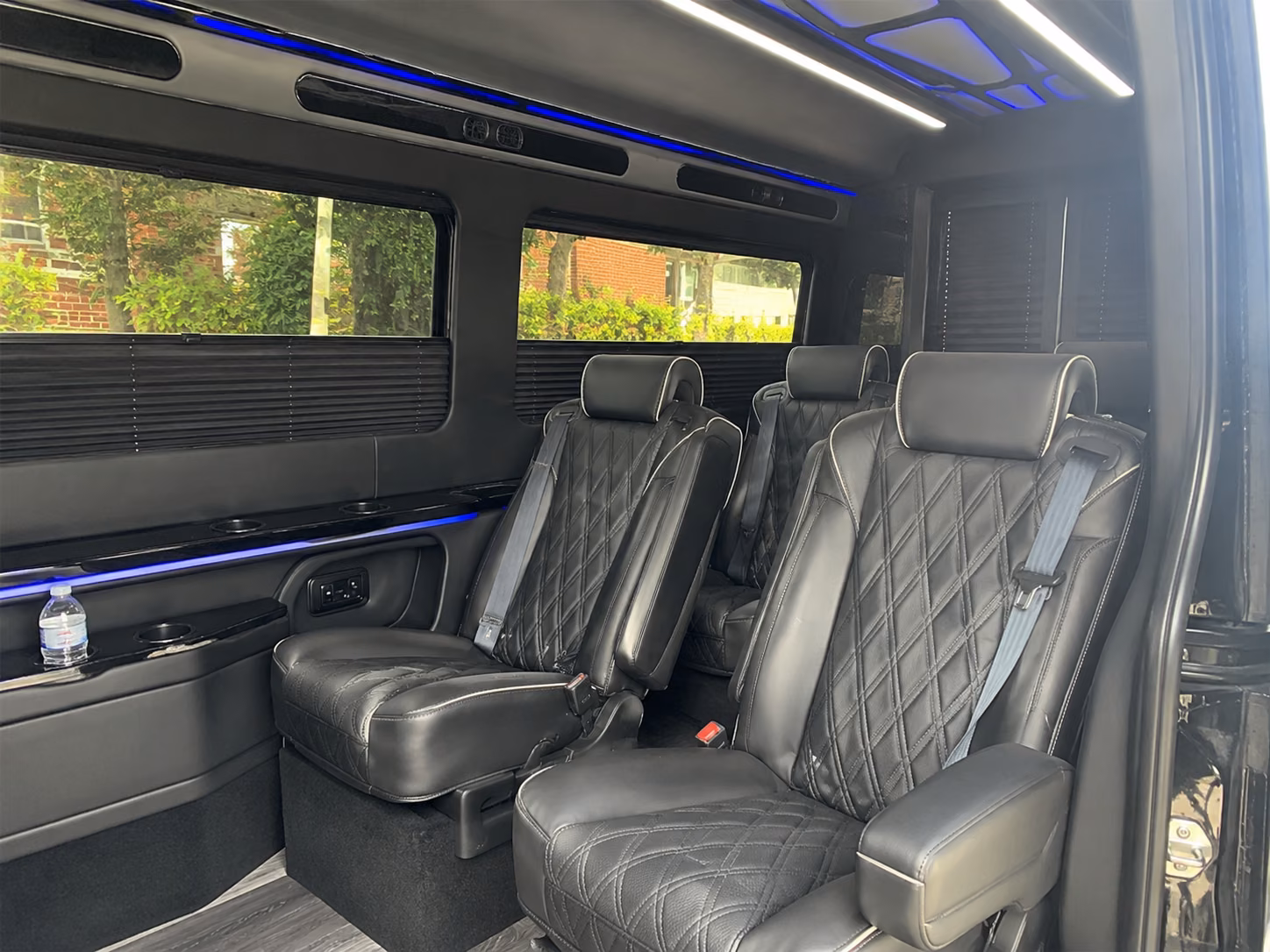 bellevue 20 passenger sprinter van interior