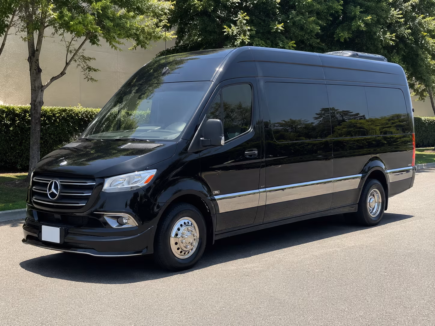 bellevue private event sprinter van rental