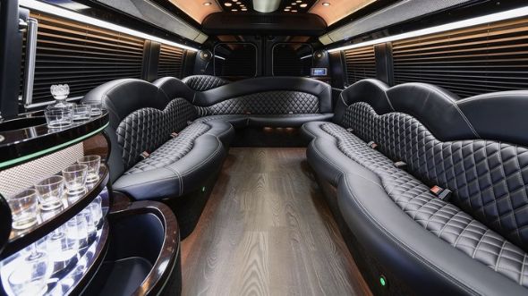 sprinter limousine inside bellevue